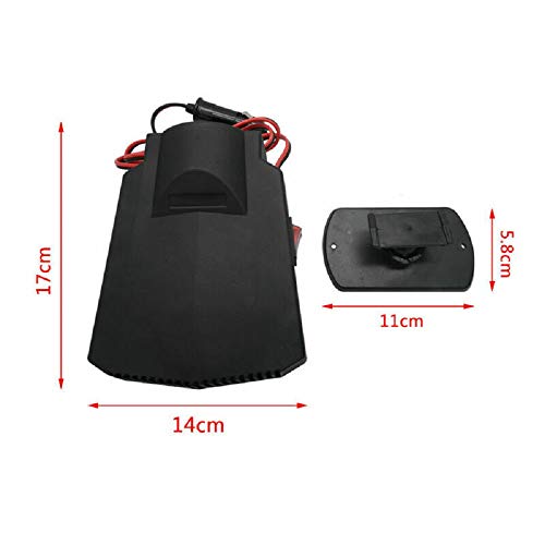 Maso MIX 7.0 12V Car Heater 200W Car Heater Windshield Defroster Portable Windshield Defroster Automobile Windscreen Heater Plug In Cigarette Lighter Heaters thumb #5