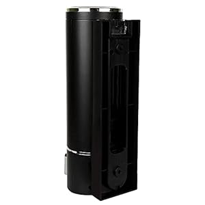 Bathoyum Multi Purpose Chrome Plated ABS Plastic Soap/Sanitizer/Conditioner/Lotion Gel Dispenser for Bathroom Kitchen (Black)