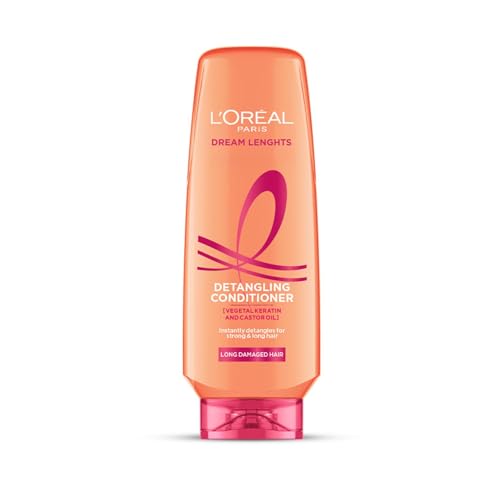 L'Oréal Paris Conditioner, Nourishes, Repair & Shine, For Long and Lifeless Hair, Dream Lengths, 175ml