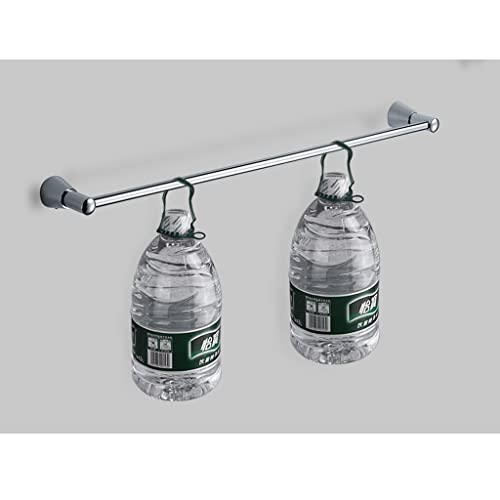 Porte-serviettes de salle de bain rigide 40cm à fixation perforée durable - 4