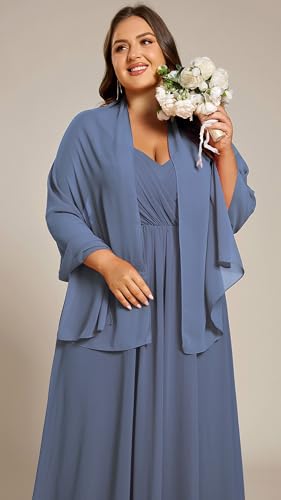 Ever-Pretty Plus Women's Scraf Chiffon Sheer Shawls and Wraps for Formal Evening Party Dresses4