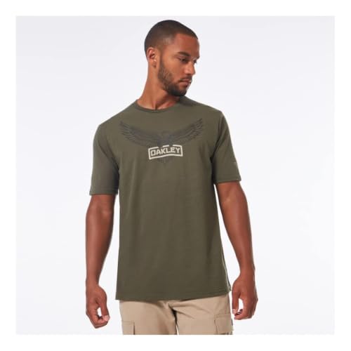Image of Oakley Unisex-Adult Si Oakley Eagle Tab Tee
