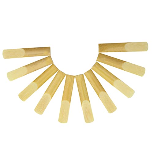 Saxophone Parts 10 Pcs EB Alto Saxophone Reeds for Saxophone Musical Instrument Accessories