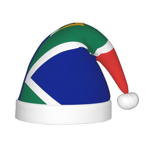WBQLSL South Africa flag Children's fashion Christmas hats, Christmas event stage performance holiday party scene, New Year party children's hats