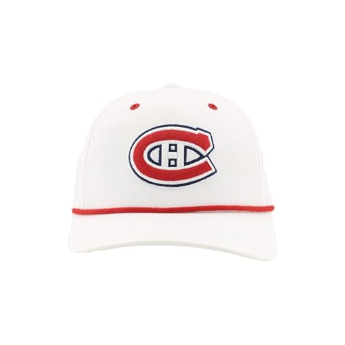 ZHATS NHL Unisex-Adult Gorra Snapback Blanca Oficial NHL miniatura 2