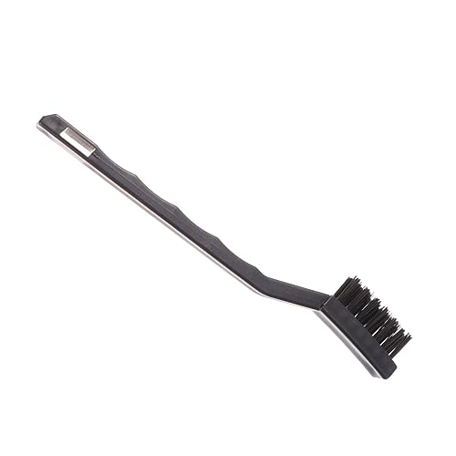OSOLADY Rust Removal Brush for 5pcs 7-inch Anti Static Cleaning Brush Black Plastic Handle