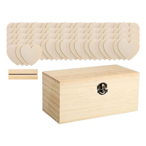 Libro de firmas de madera contra pérdida de dedicatorias en bodas con caja 8