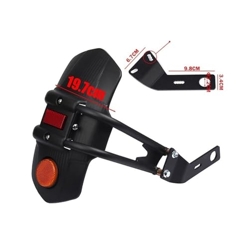 Garde-boue arrière moto Fazer 250 stop projections eau