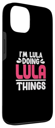 Image of Personalized First Name I'm Lula Doing Lula Things Case for iPhone 13