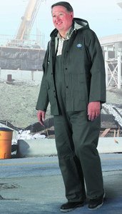 ONGUARD Industries Dunlop Protective Footwear, Green 3Pc Webtex Suit, 7601800.SM, Size SM US