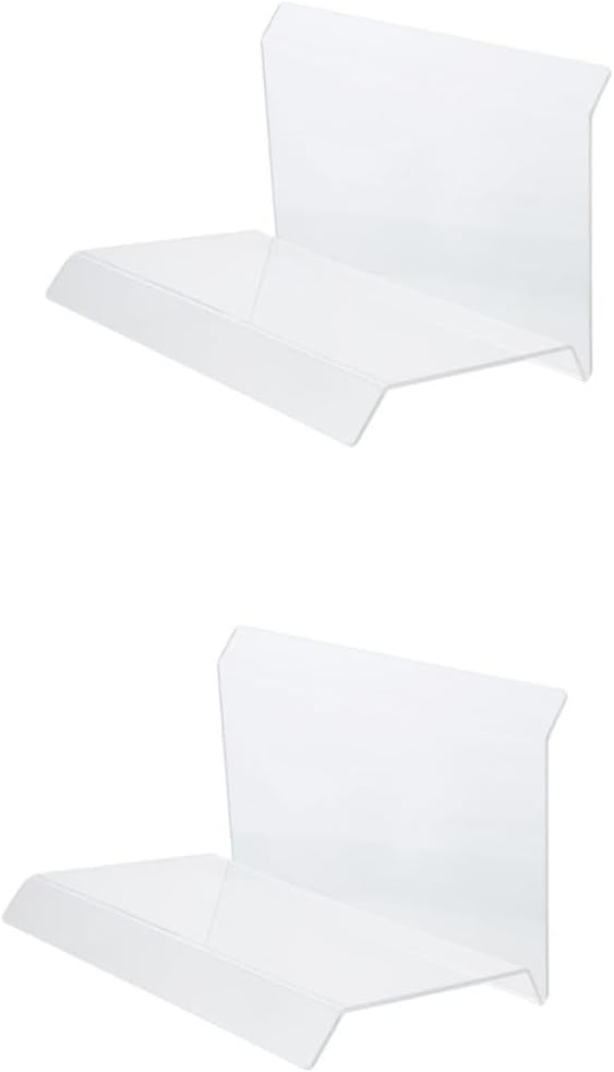 VICASKY 2pcs Acrylic Handbag Display Stand Satchel Rack for Handbags Briefcases Health Products Stylish Lightweight Storage for Organizing Purses