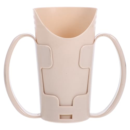 ULTECHNOVO Dispositivo De Para Personas Mayores Vaso De Agua Con Boquilla y Asas Dobles