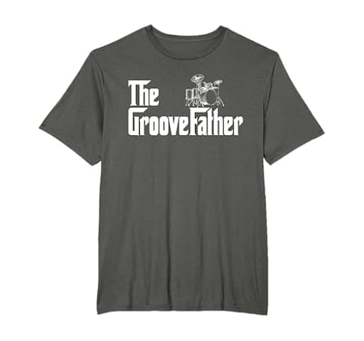 The GrooveFather Drummer Dad Funny The Groove Father Camiseta | Ya disponible en tu tienda friki favorita! En mundofriki.es!