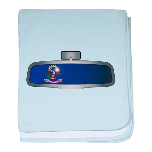 CafePress Driving Through North Dakota Baby Blanket, Super Soft Newborn Swaddle