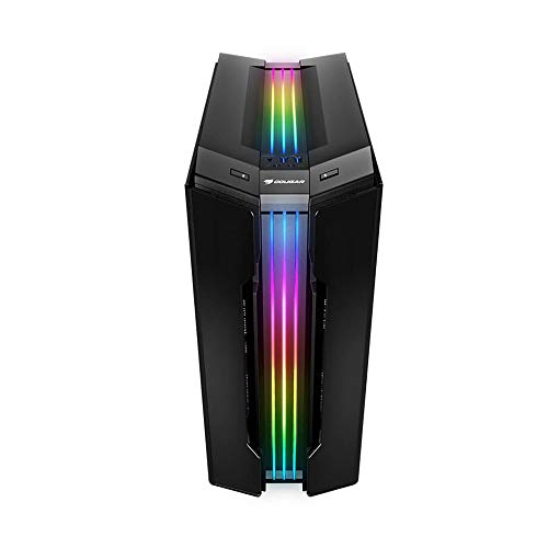Cougar RGB Glass-Wing Mid Tower Gaming Case with Trelux Dynamic RGB Lighting Cases Gemini T