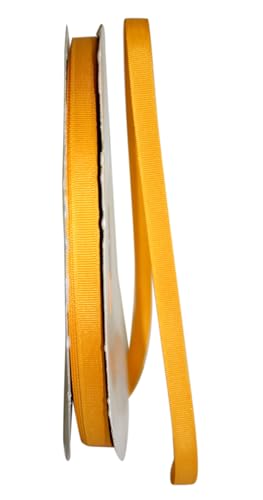 Reliant Ribbon Grosgrain Style Ribbon, 3/8 Inch X 100 Yards, Gold