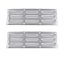 Lifeyz 2 PCS Couverture de Ventilation de Ventilation de l'air à persin de Bateau en Acier Inoxydable pour Bateaux Marins Yachts