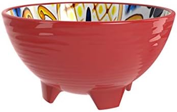 Prepara Taco Bowl,Red, 6 Inch