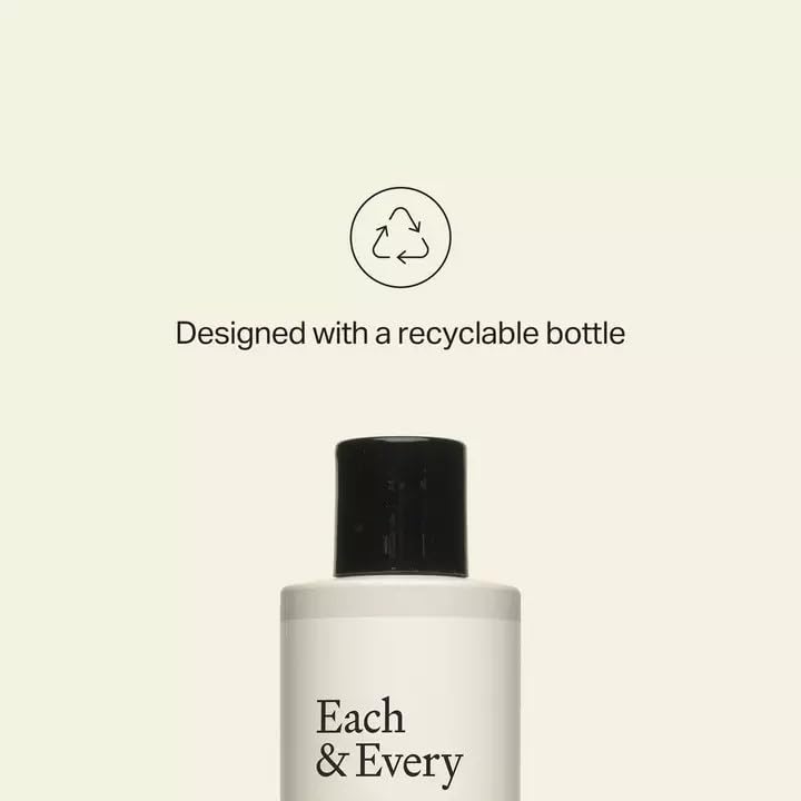 Miniatura 7 de Each & Every Gel de baño hidratante natural  Fabricado con aceites esenciales, vegano y de origen sostenible  10 onzas líquidas (lavanda y limón)