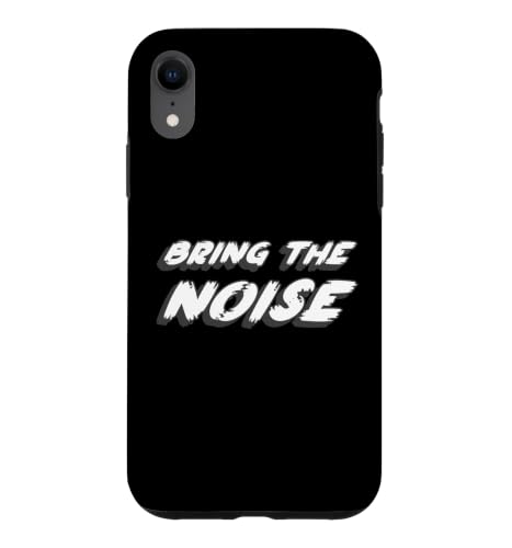Bring the noise | 90's Rap Music Song Public �X�}�z�P�[�X iPhone XR �p