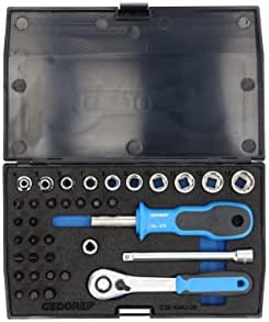 GEDORE D 20 KMU-20 Socket set 1/4" 37 pcs