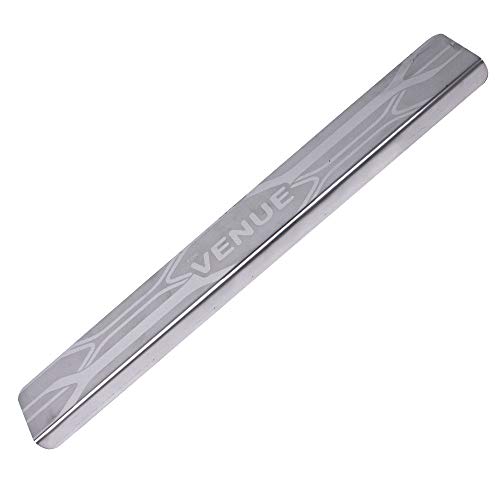 Image of Galio Car Footsteps Scuff Plate Sill Guard Stainless Steel (After-Market) Compatible with Venue ((2019-2021))