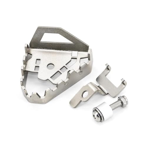 Plaque d'extension levier frein CRF1100L Africa Twin 2020 pour optimiser la pédale moto de trail