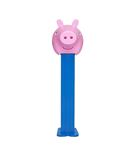 PEZ Peppa Pig Distributeur de bonbons – Distributeur de bonbons George Pez avec recharges de bonbons | Cadeaux de fête, sacs à saisir