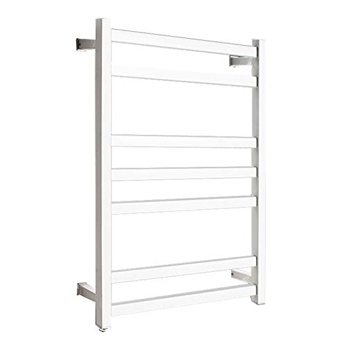 Radiador de baño eléctrico recto 600x825mm cromado con interruptor 3