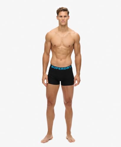 Caleçons Superdry Lot de 3 boxers en coton biologique EU - vue 4