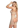 Leonisa booty enhancer open-back underwear for women - Butt lifter shapewear shorts