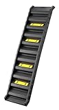 simpa Folding Lightweight Black Plastic Non-Slip Portable Dog Pet Ramp