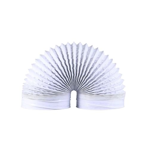 Tubo compuesto de PVC blanco de 100mm conducto flexible extractor 2