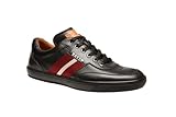 Bally Oriano Men's 6240312 Black Leather Sneaker (Black, US Footwear Size System, Adult, Men, Numeric, Medium, 8)