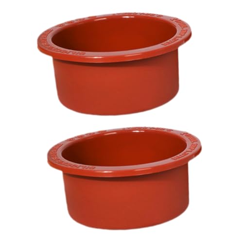 COLLBATH 2 pcs Silicone Cake Round Cake Pans for Baking Non Stick Cheese Baking Easy to Clean for Desserts and