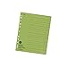 Produktbild Original Falken 100er Pack Trennblätter. Made in Germany. Aus Recycling-Karton für DIN A4 grün Trennlaschen Trennblätter Ordner Register Kalender Blauer Engel
