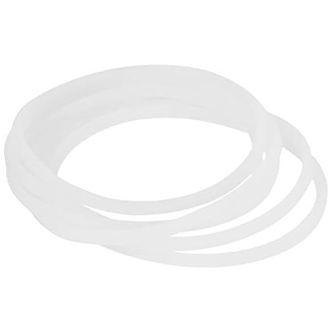 Juego de juntas de repuesto de silicona de 6 piezas para tapas de botes de cocina Cover