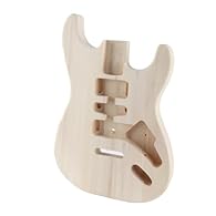 [FINE CRAFTSMANSHIP] Expertly crafted from premium solid wood, this guitar body exemplifies superior quality and durability, guaranteeing reliable performance and longevity. [UNLEASH YOUR IMAGINATION] The unfinished guitar body empowers you to unleas...