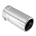 Exhaust tip - to Fit 1.75 to 2.5 Inch Exhaust Tail Pipe Diameter- Stainless Steel to give Chrome Effect - Car Muffler Tips