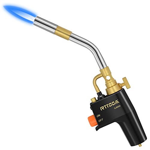 High Intensity Propane Torch Head, GJ8000 Trigger Start Mapp Gas Torch