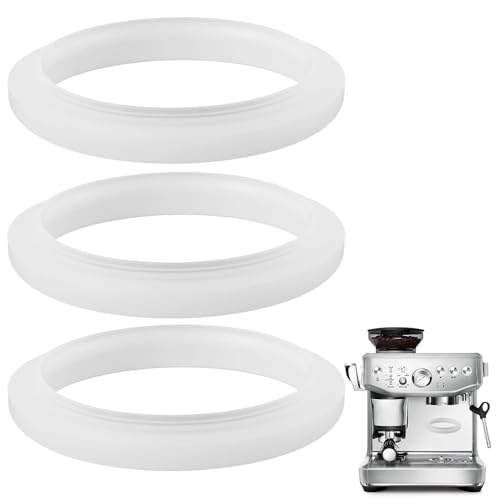 3 Pièces Joint pour Machine à Café, Joint d’Étanchéité en Silicone Alimentaire Anneau de Groupe Résistant à la Chaleur, Remplacement Anti-Fuite pour Porte-Filtre, Installation Facile et Durable
