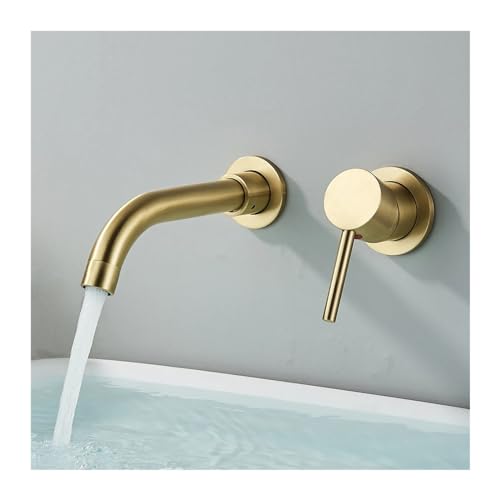 Robinet de salle de bain mural rotatif pour simplifier votre routine matin