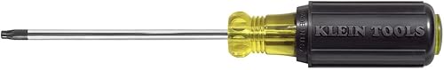 Klein Tools 19543 T20 TORX Screwdriver, Round Shank, Cushion-Grip, Made in USA