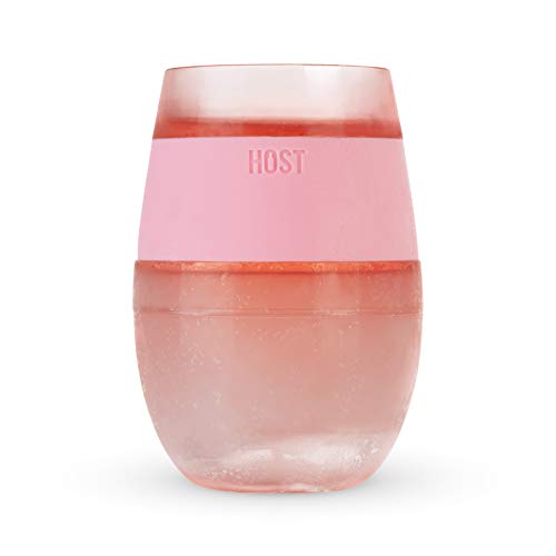 HOST 7419 Freeze Stemless Wine Glass Cooling Cup, Set of 1, 8.5 oz