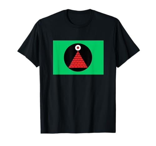 Mars Attacks Flag Shirt Martian Space Alien T-Shirt