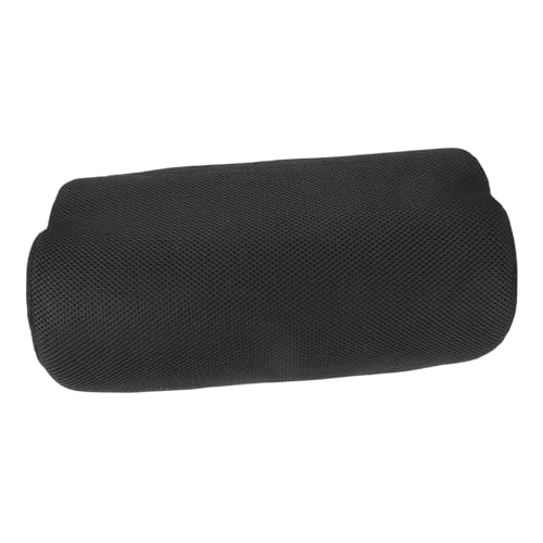 LIFKICH Foot Rest Under Desk Leg Pillow for Home Office Sleep Pillow for Legs Black Mesh Cloud-Shaped Pillow