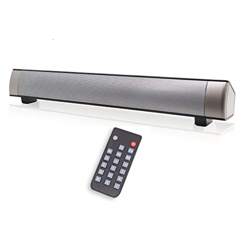 Haut-parleur Bluetooth portable sans fil LA CHAÎNE HI-FI STEREO BIG POWER 10W SoundBar TF FM USB Colonne de subwoofer for ordinateur la télé Téléphoner