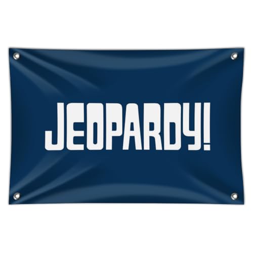 Jeopardy Classic Logo Home Business Office Sign - Vinyl Banner - 22" x 33" (56cm x 84cm)