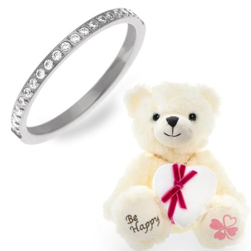 Sweet Rose �X�e�����X�����O STR001-TEDDY ���f�B�[�X �ޏ� ���� �a�����v���[���g �M�t�g 7.0�� �����O����F����