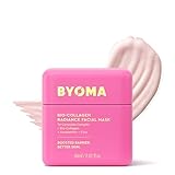 BYOMA Bio-Collagen Radiance Facial Mask - Transformative Liquid Sheet Mask For Glass Skin - Instant radiance, Visibly Improved Elasticity, Firms, Reduces Appearance of Wrinkles - Cica & Ceramides